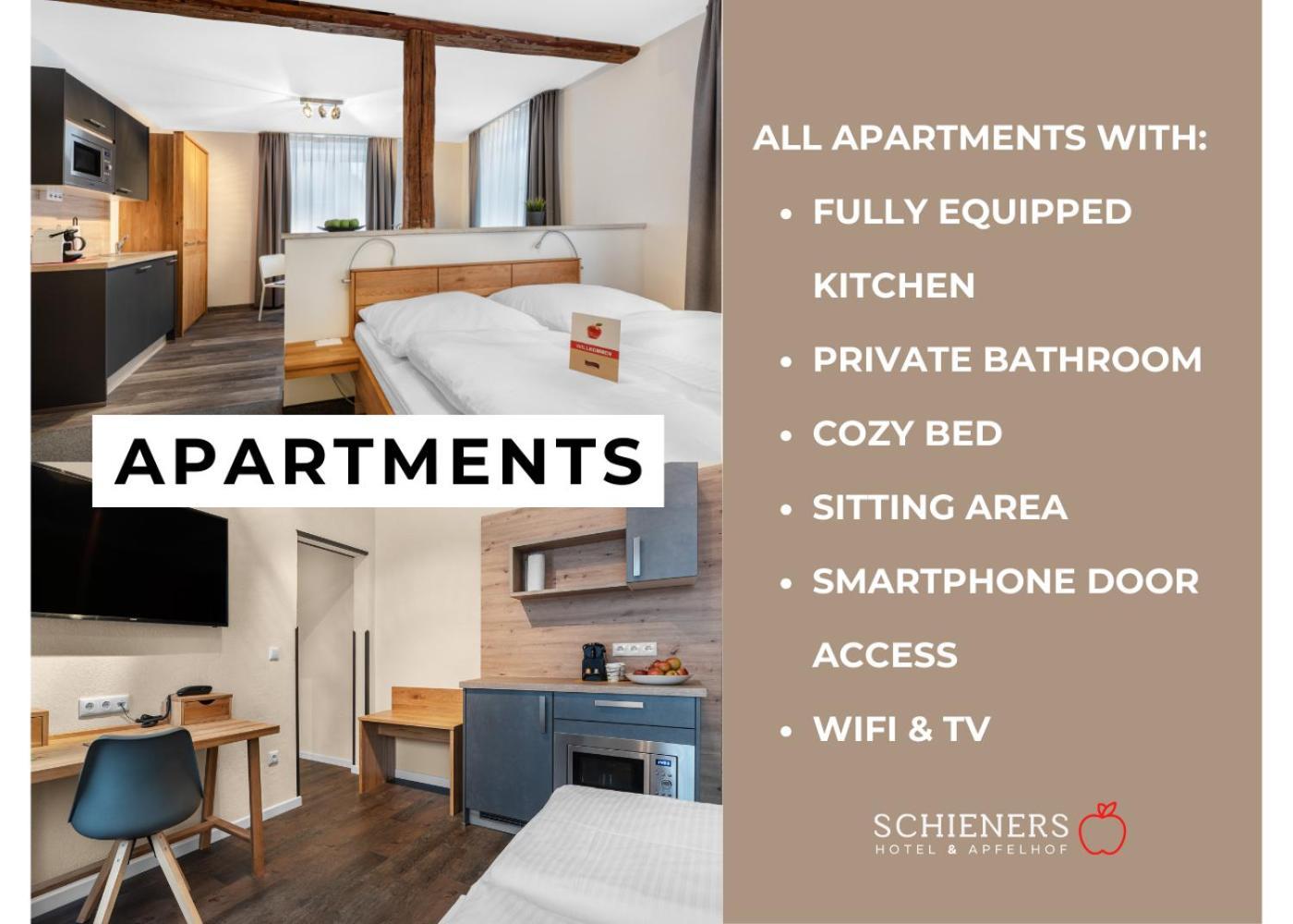 Schieners Hotel & Apfelhof Apartments Wemding Extérieur photo